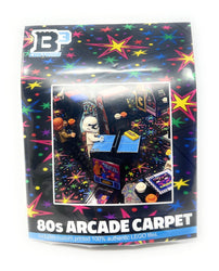 80's Arcade Carpet 6x6 Tiles (Bursts) - Pack of 10 made using LEGO parts (Online Order Only)