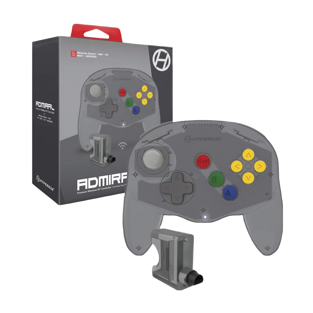 Hyperkin Admiral Wireless Controller | Switch N64 PC Mac | New (ONLINE ORDER ONLY)