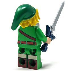 Link - Custom Legend of Zelda Minifig made using LEGO parts (Online Order Only)