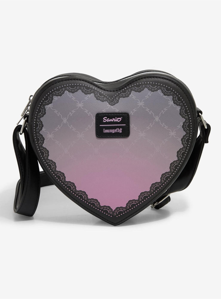 Loungefly x Kuromi Lolita Heart Crossbody Bag (ONLINE ORDER ONLY)