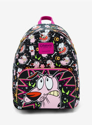 Loungefly x Courage The Cowardly Dog Mini Backpack (ONLINE ORDER ONLY)