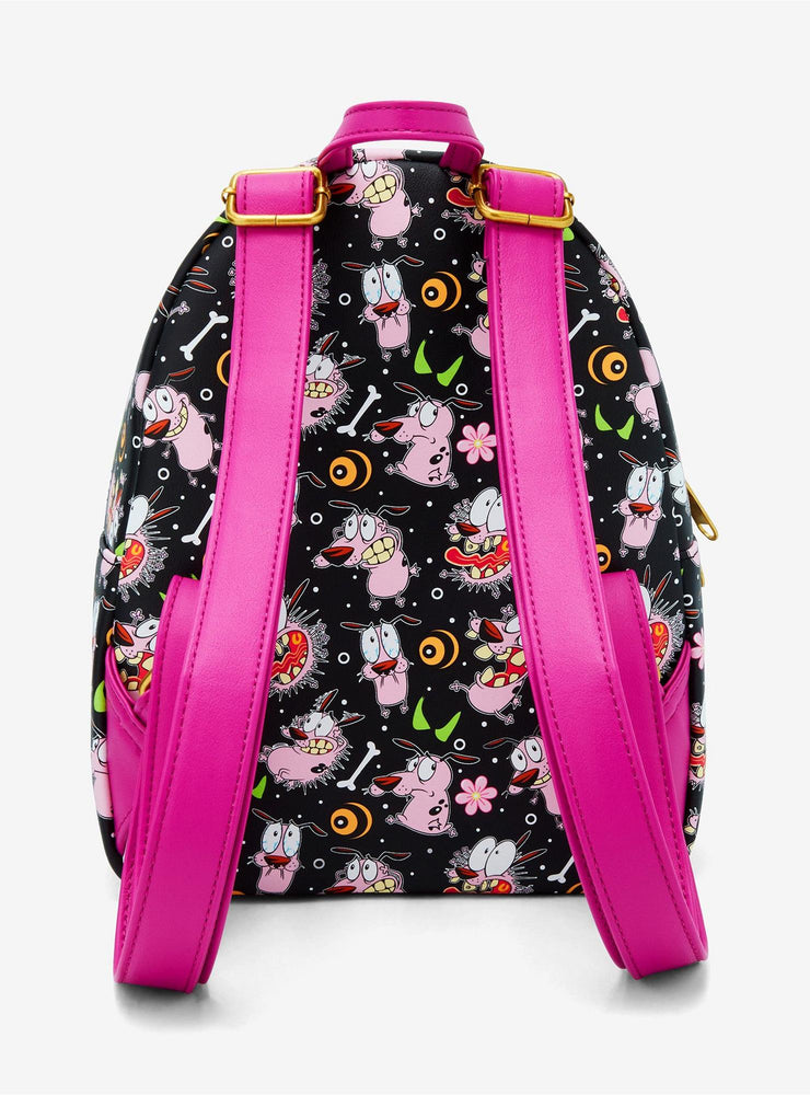 Loungefly x Courage The Cowardly Dog Mini Backpack (ONLINE ORDER ONLY)
