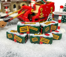 Snow Covered Christmas North Pole Toy Co. Crate BrickArms Crate (ONLINE ORDER ONLY)