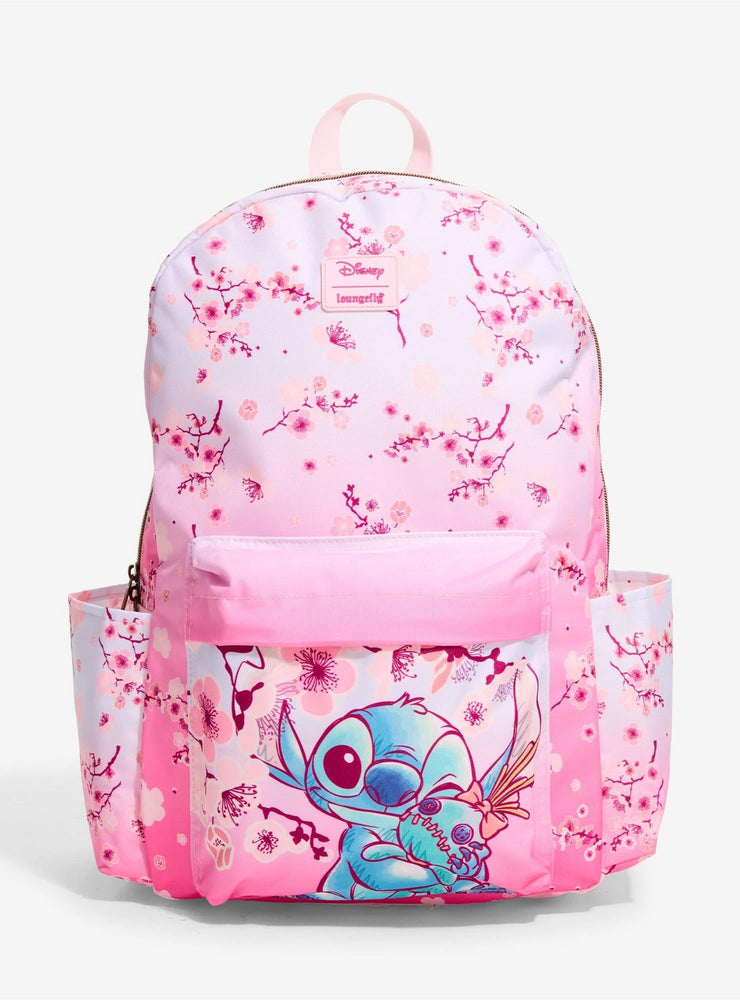 Loungefly x Disney Stitch & Scrump Cherry Blossom Backpack (ONLINE ORDER ONLY)