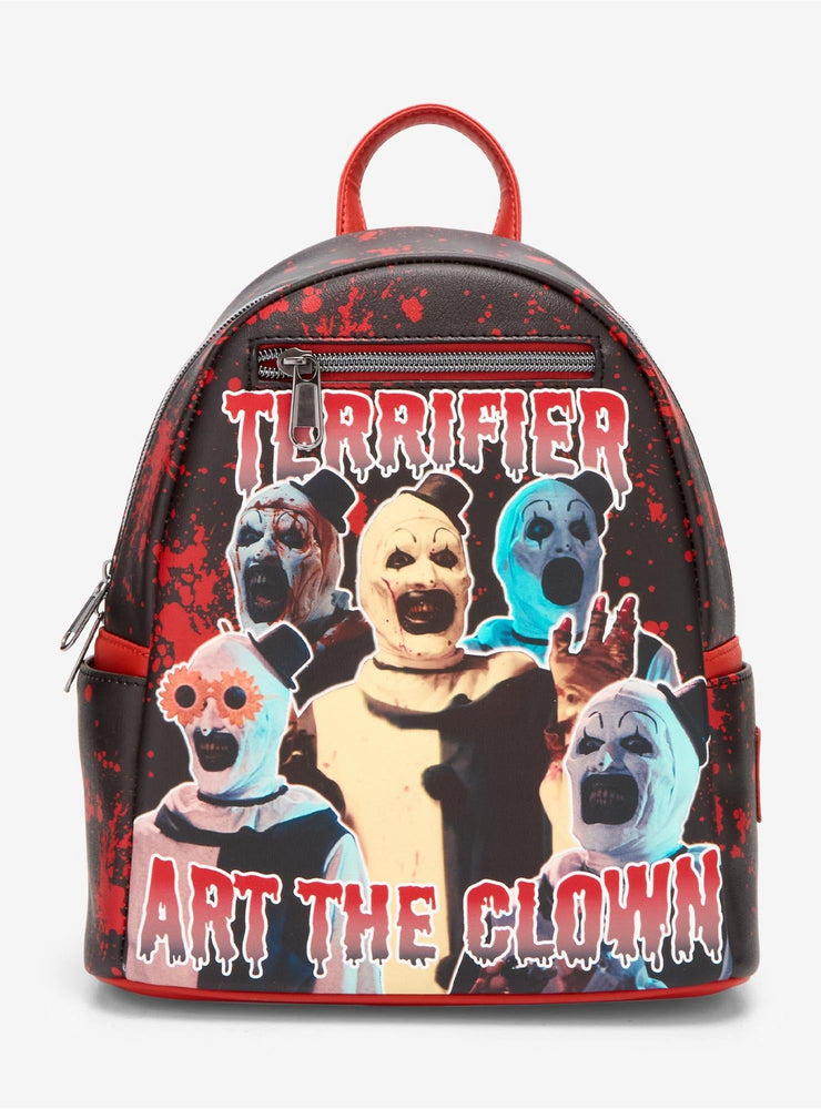 Loungefly x Terrifier Art The Clown Splatter Mini Backpack (ONLINE ORDER ONLY)