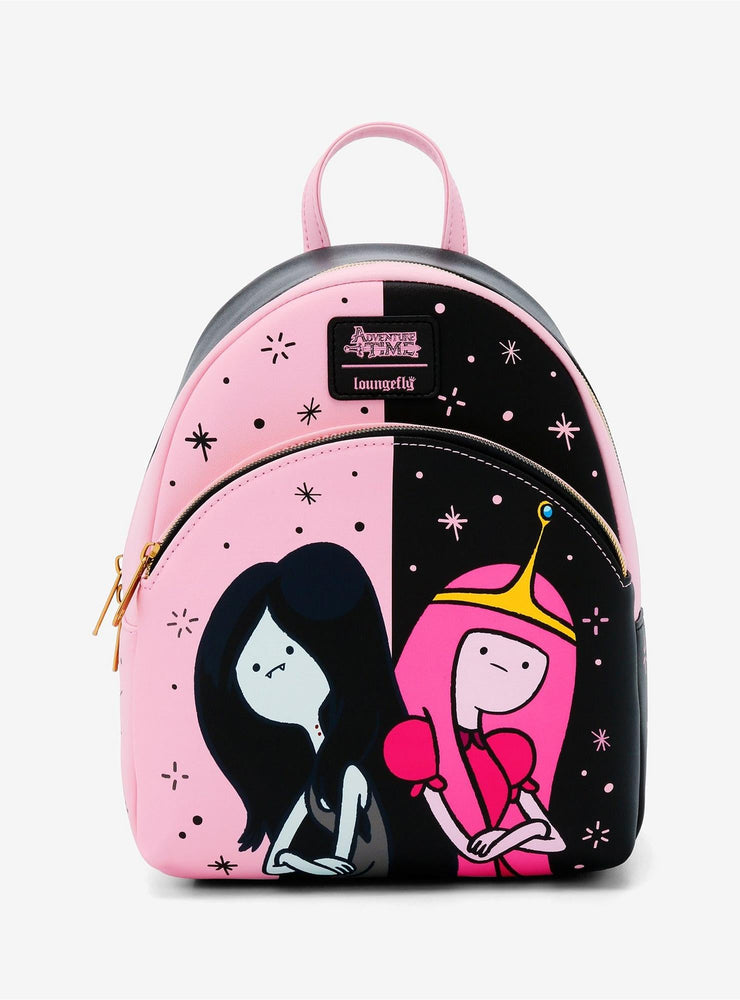 Loungefly x Adventure Time Princess Bubblegum & Marceline Split Mini Backpack (ONLINE ORDER ONLY)