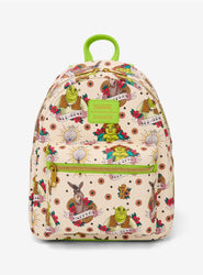 Loungefly x Shrek Tattoo Art Mini Backpack (ONLINE ORDER ONLY)