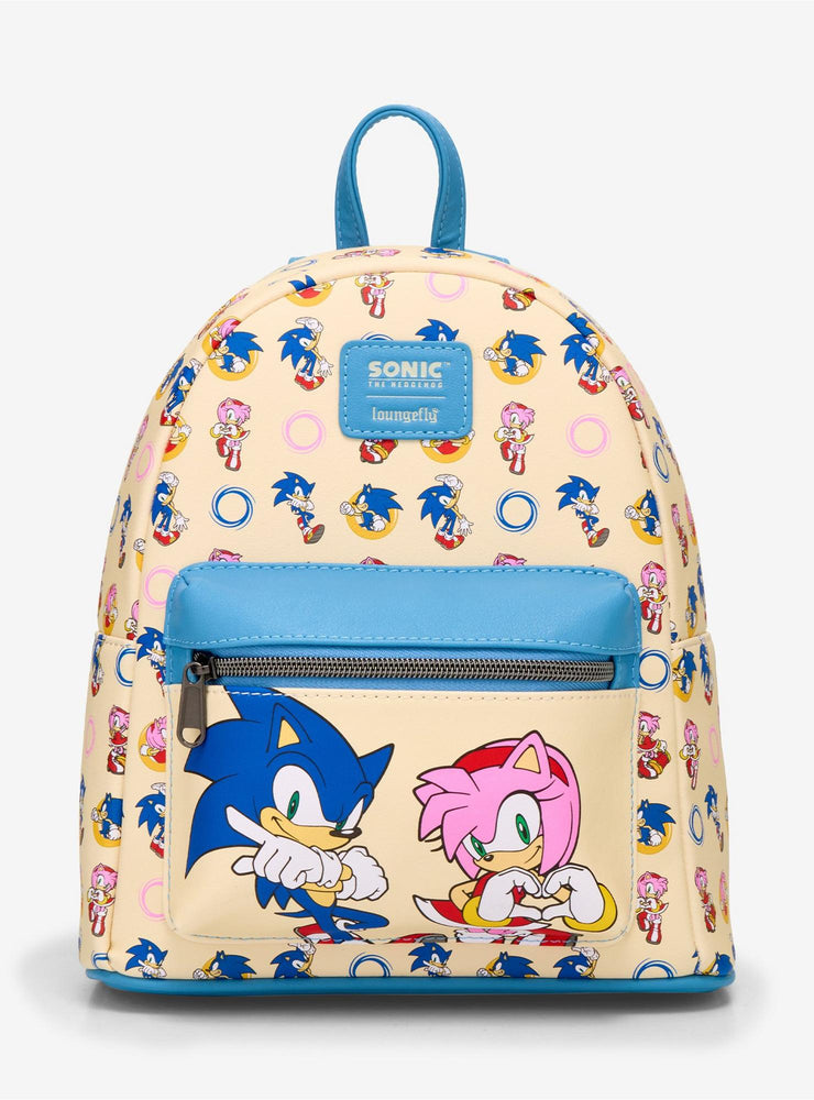 Loungefly x Sonic The Hedgehog Amy Rose & Sonic Mini Backpack (ONLINE ORDER ONLY)