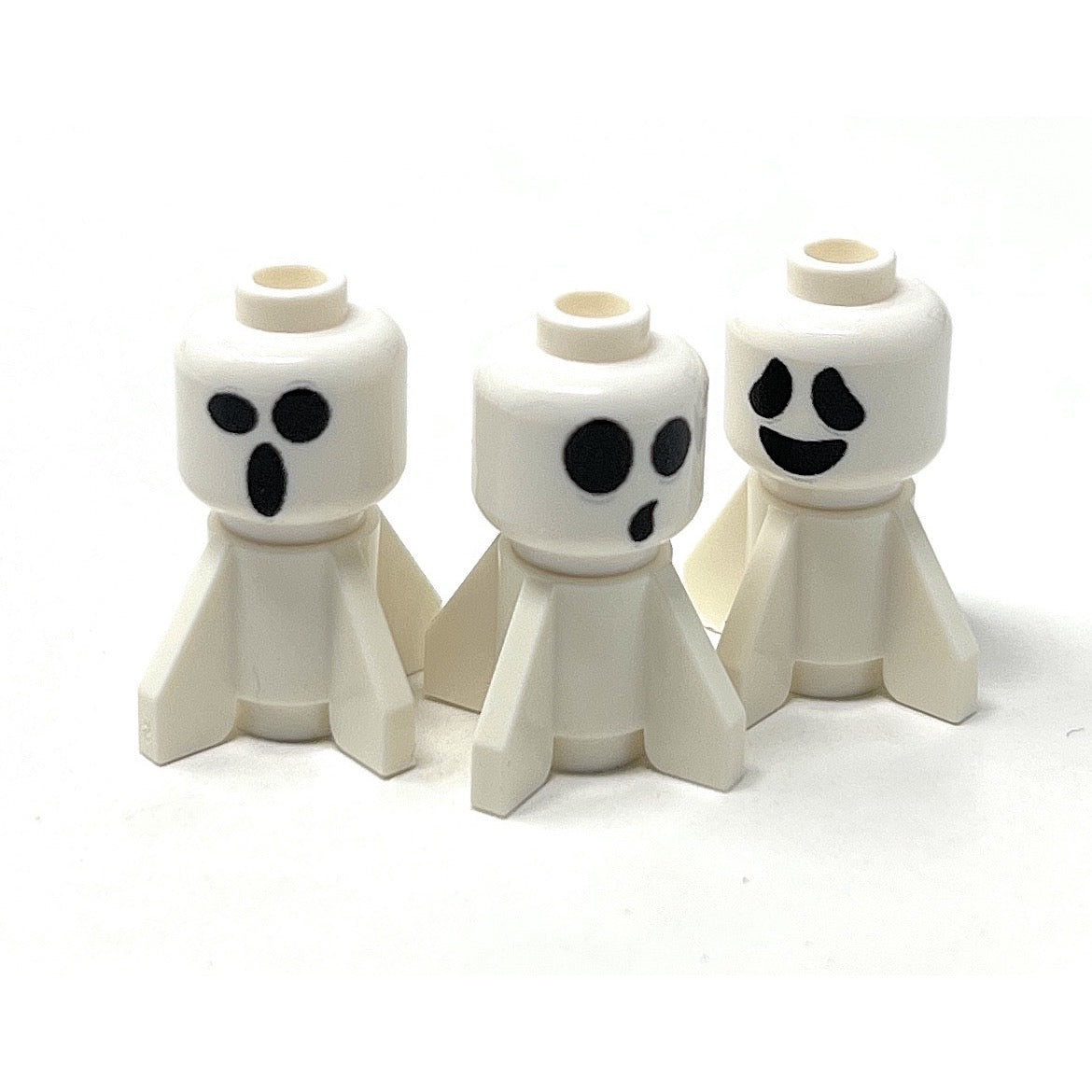 Mini Baby Halloween Ghosts (Set of 3) - B3 Customs made using LEGO parts (Online Order Only)