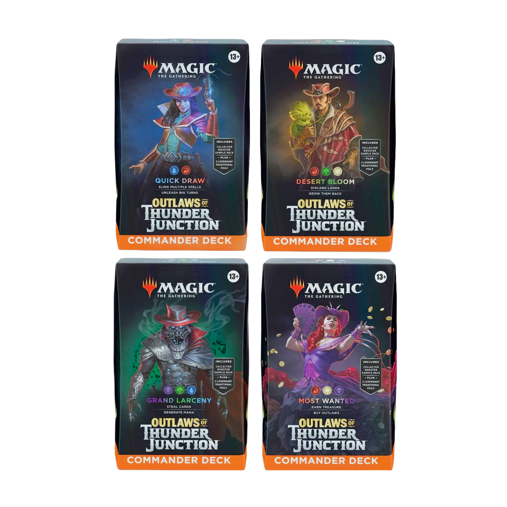 Outlaws of Thunder Junction Single Commander Deck | Magic (ONLINE ORDER ONLY)