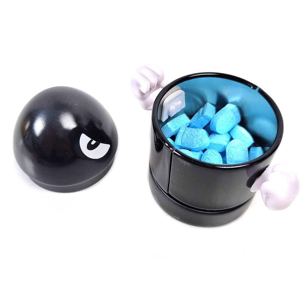 Super Mario Bullet Bill Blue Raspberry Candy Sours - Boston America (ONLINE ORDER ONLY)