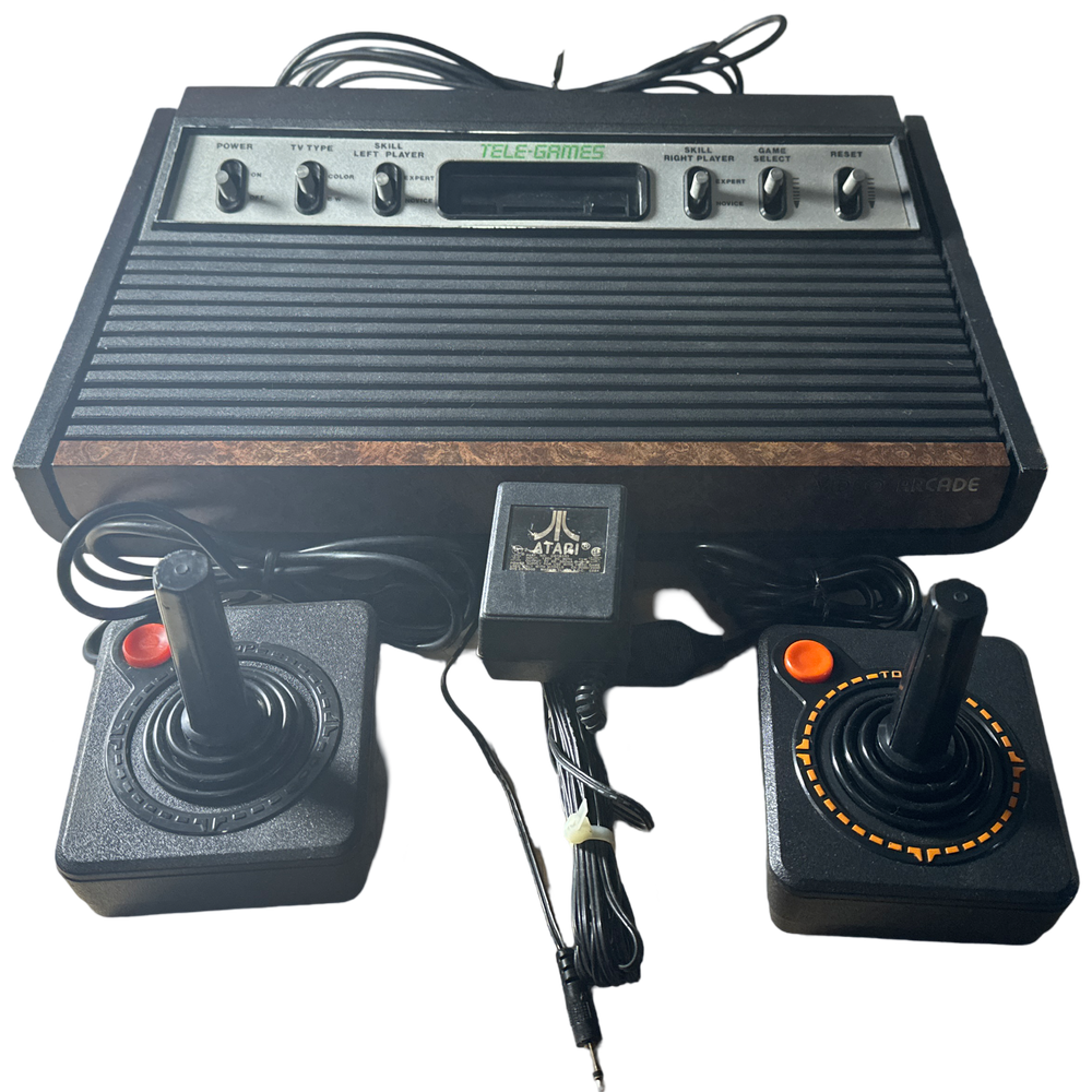 Atari 2600 6-Switch Sears Tele-Games Video Game (4 Game - Bundle) (Refurbished) (Online Order Only)