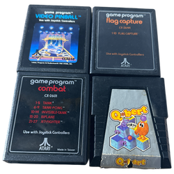 Atari 2600 6-Switch Sears Tele-Games Video Game (4 Game - Bundle) (Refurbished) (Online Order Only)