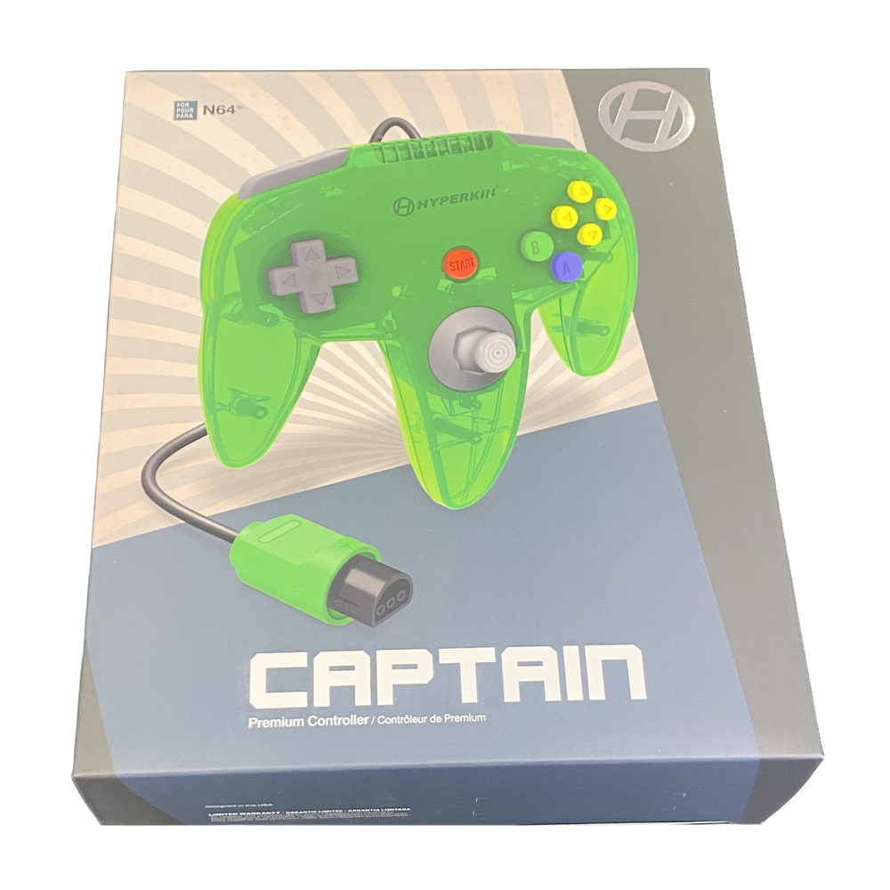 N64 Captain Controller from Hyperkin | N64 (ONLINE ORDER ONLY)