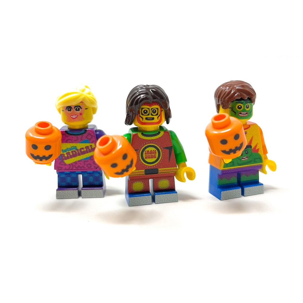 Set of 3 Kids Trick-or-Treating on Halloween Minifig Collection (Online Order Only)