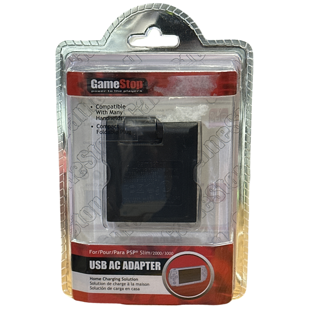 GameStop Charger PSP Slim/ PSP 2000 - New Sealed (Online Order Only)