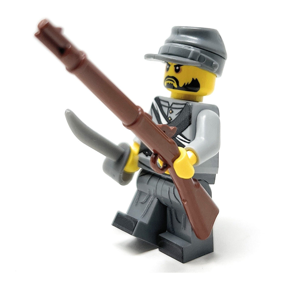 Civil War Confederate Soldier - Custom LEGO Military Minifigure B3 Customs (Online Order Only)