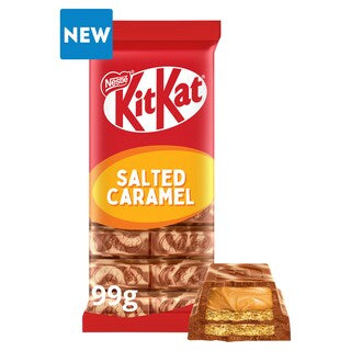 Kit Kat Salted Caramel (99g) (UK) (ONLINE ORDER ONLY)