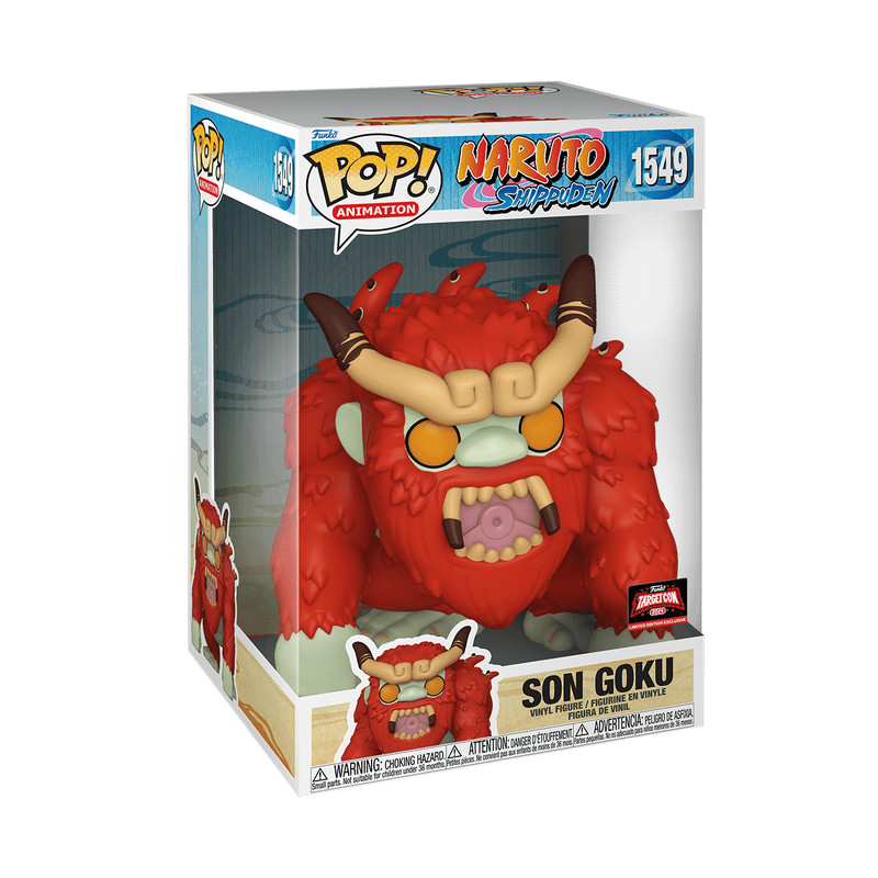 Funko POP! Animation: Jumbo Naruto Shippuden - Son Goku 1549 (Minor Box Damage) (ONLINE ORDER ONLY)