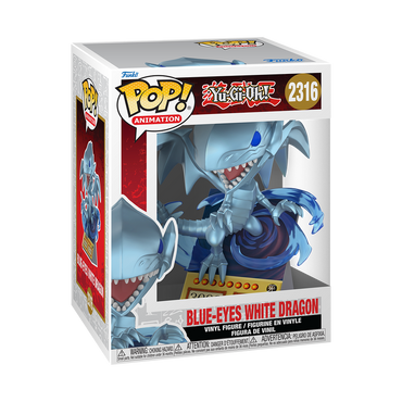 Funko POP! Animation: Yu Gi Oh! - Premium Blue-Eyes White Dragon 2316 (ONLINE ORDER ONLY)
