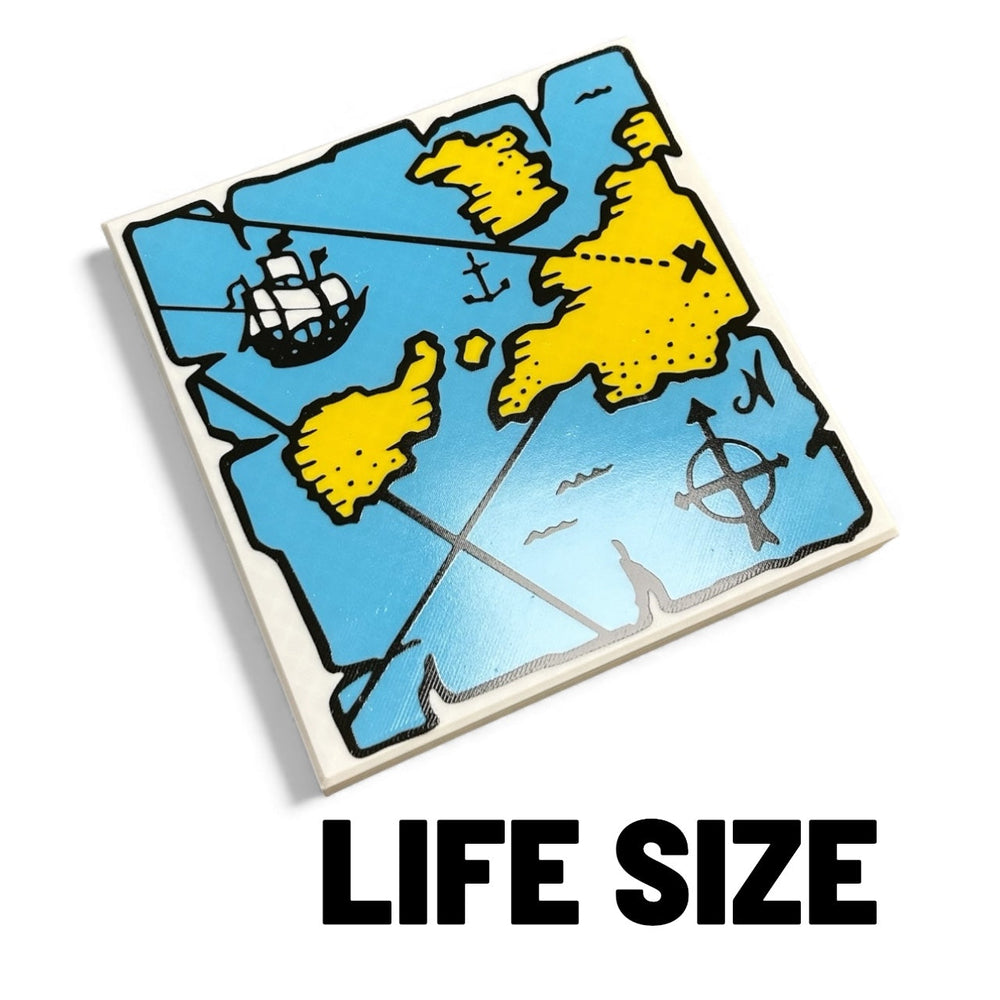 Life-Size 90s Pirate Map Tile / Cosplay (ONLINE ORDER ONLY)