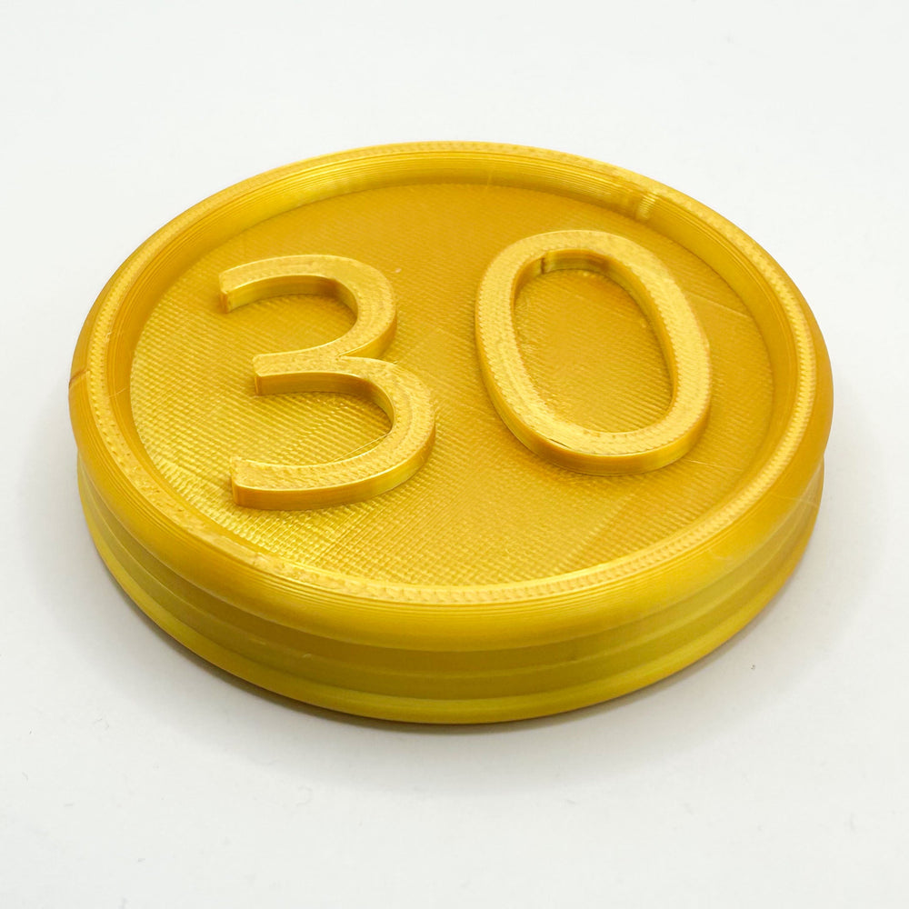 Life-Size 30¢ Coin / Cosplay (ONLINE ORDER ONLY)