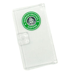 Somanybucks Coffee 4x6 Glass Door Sign (ONLINE ORDER ONLY)