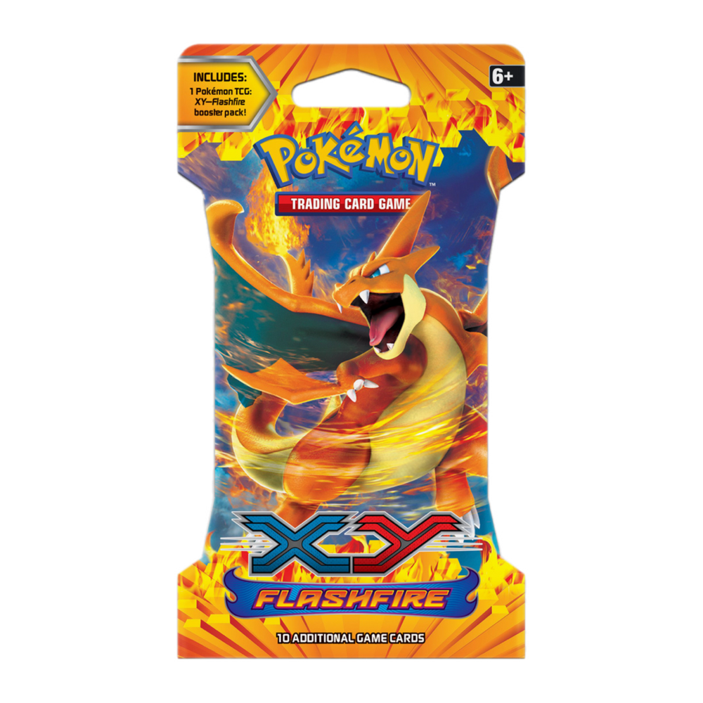 Pokemon TCG: XY—Flashfire Sleeved Booster Pack (10 Cards) (Online Order Only)