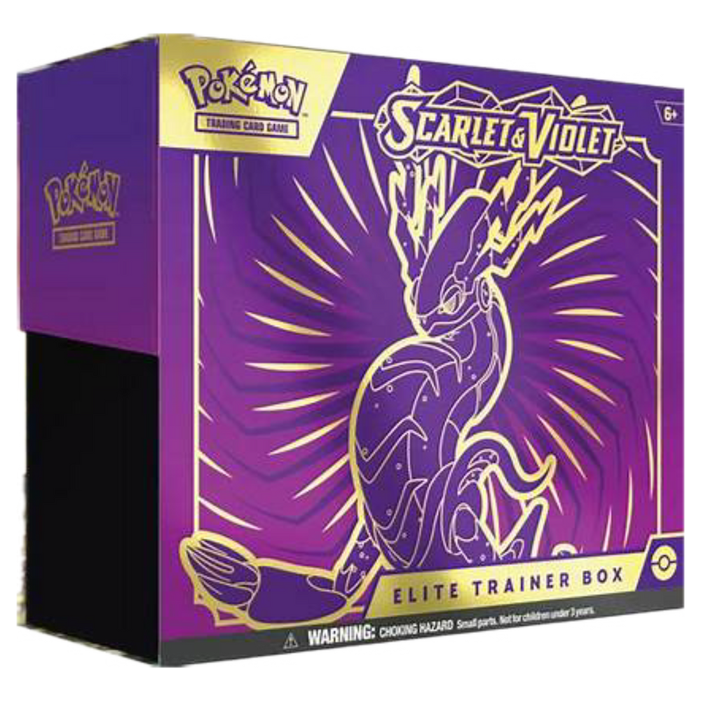 Pokemon TCG: Scarlet & Violet Pokemon Elite Trainer Box (RED OR PURPLE) (Online Order Only)
