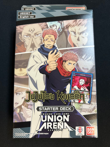 Jujutsu Kaisen Starter Deck | Union Arena | New (ONLINE ORDER ONLY)