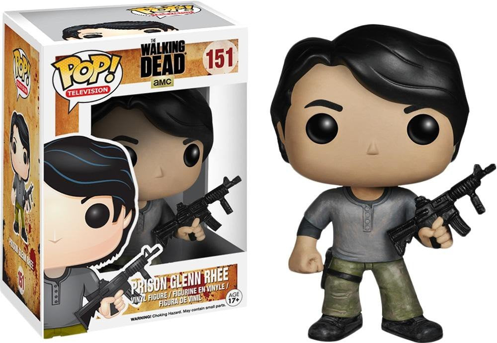 Funko POP! Television: The Walking Dead - Prison Glenn Rhee 151 (ONLINE ORDER ONLY)