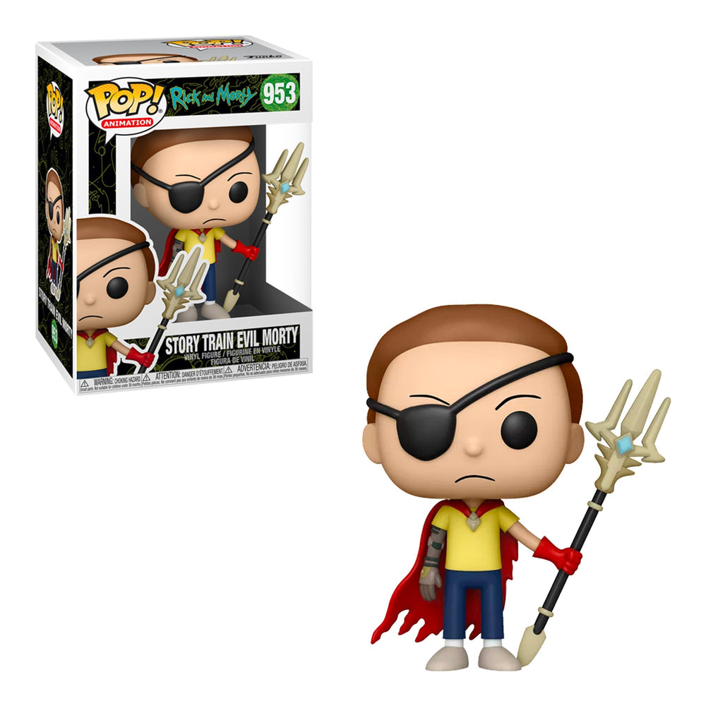 Funko POP! Animation: Rick and Morty - Story Train Evil Morty 953 (ONLINE ORDER ONLY)