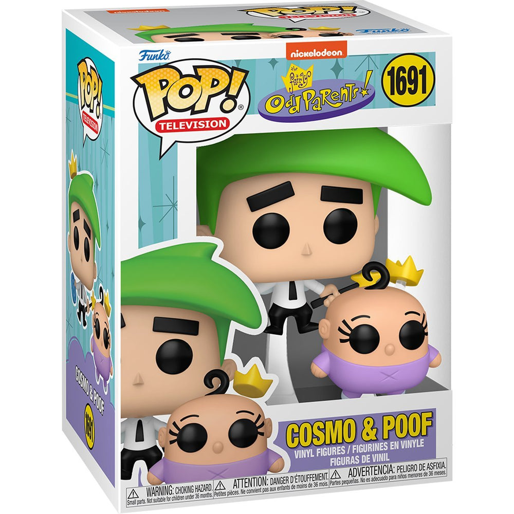 Funko POP! Television: Fairly Odd Parents - Cosmo & Poof 1691 (ONLINE ORDER ONLY)