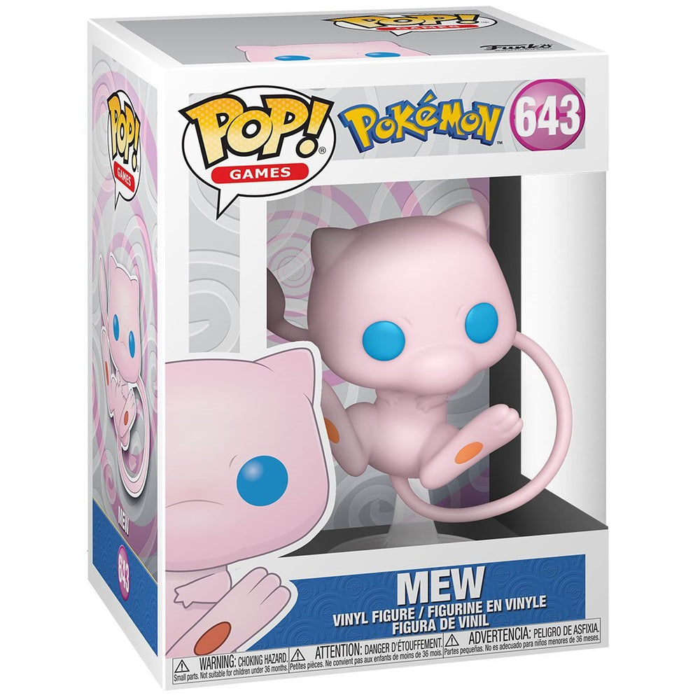 Funko POP! Games: Pokémon- Mew 643 (ONLINE ORDER ONLY)