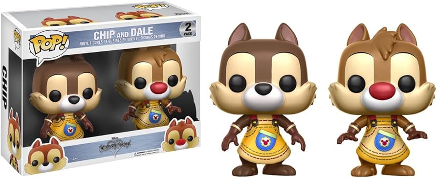Funko POP! Disney: Kingdom Hearts -  Chip and Dale 2