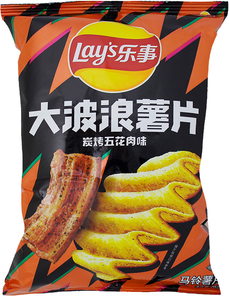 Lay's Grilled Pork Belly Potato Chips (70g) (China) (ONLINE ORDER ONLY)