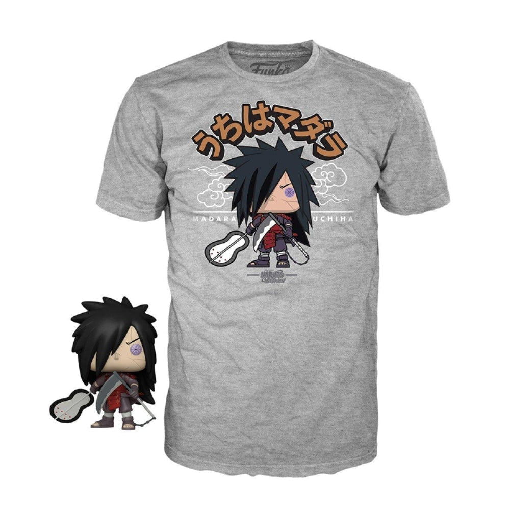 Funko POP! Tees: Naruto Shippuden - Madara (Small) (ONLINE ORDER ONLY)