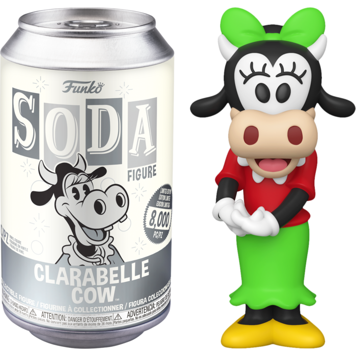 Funko: Soda Figure - Clarabelle Cow CHASE (ONLINE ORDER ONLY)