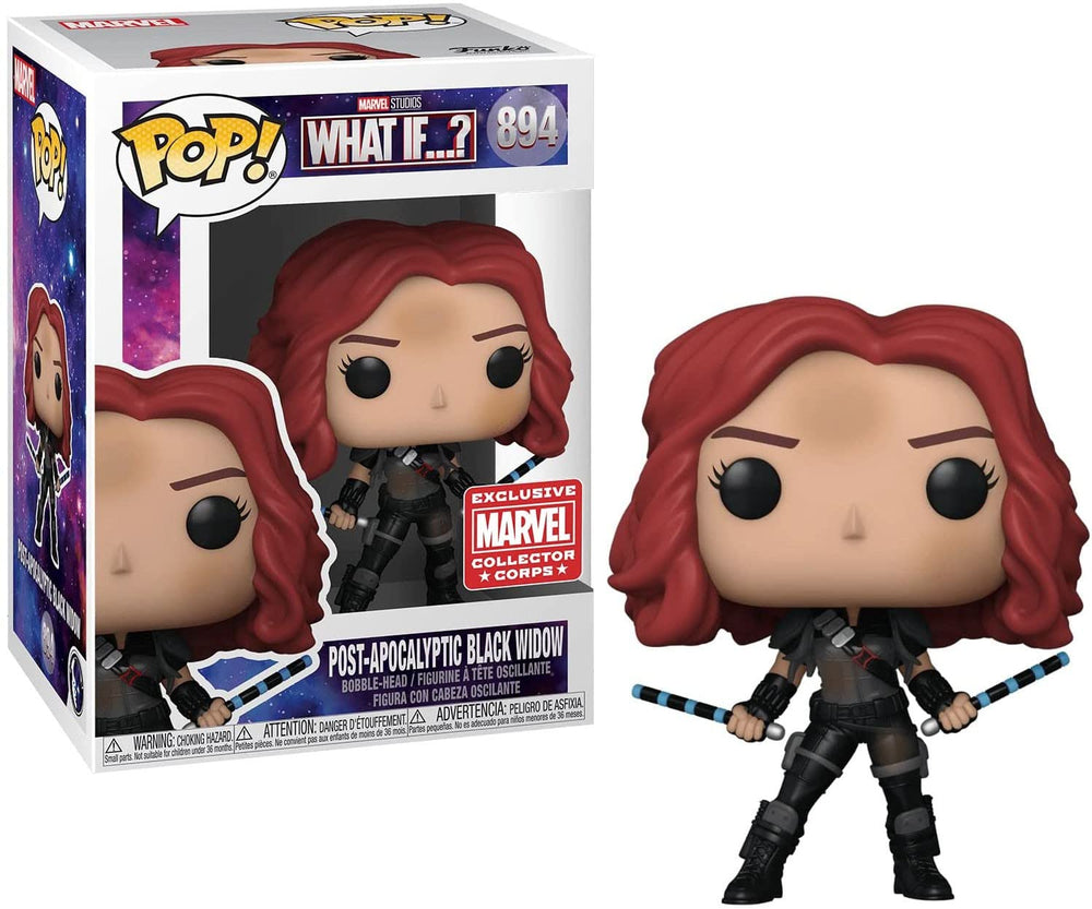 Funko POP! Marvel Studios What If…? - Post-Apocalyptic Black Widow 894 (Exclusive Marvel Collectors Corps) (ONLINE ORDER ONLY)