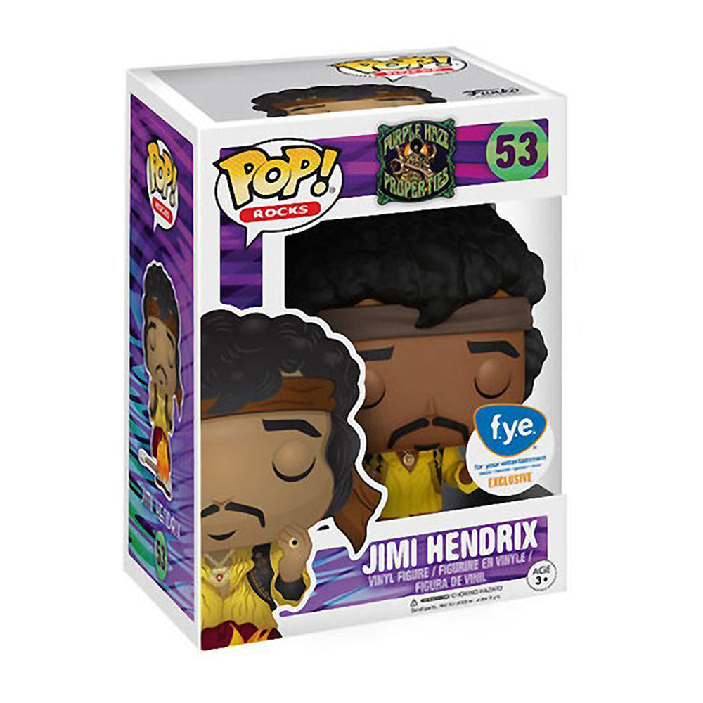 Funko POP! Rocks: Purple Haze Properties - Jimi Hendrix 53 (FYE Exclusive) (ONLINE ORDER ONLY)