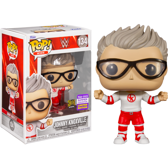 Funko POP! WWE: Johnny Knoxville 134 (Funko 2023 Summer Convention Limited Edition) (ONLINE ORDER ONLY)