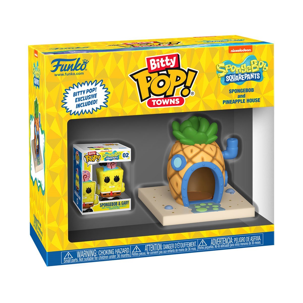 Funko Bitty POP!: Towns - SpongeBob and Pineapple House (ONLINE ORDER ONLY)