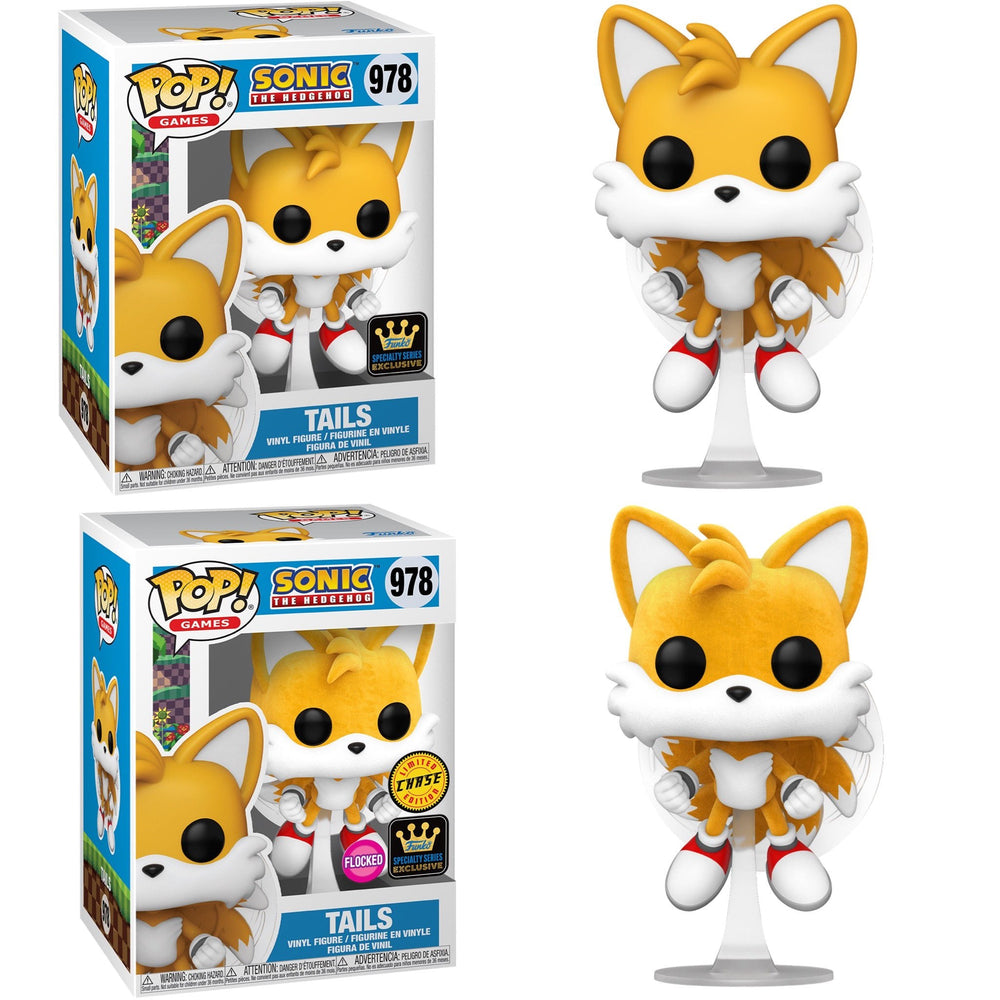 POP! Games: Sonic - Tails (Flying) (Chase Bundle) (Specialty Series Exclusive)
