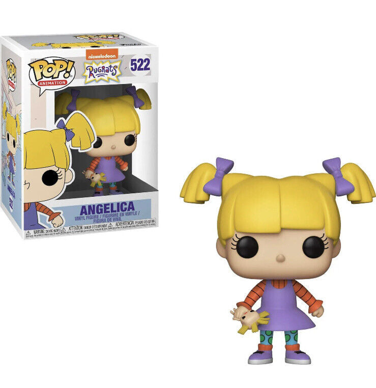 Funko POP! Animation: Rugrats - Angelica 522 (BOX IS LIGHT BLEACHED) (ONLINE ORDER ONLY)