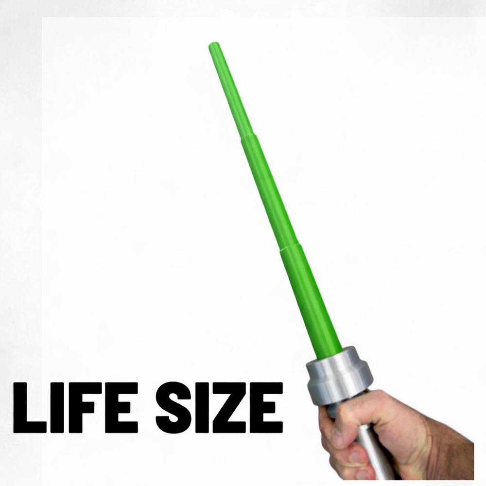 Life-Size Brick Blade with Retractable Green Blade / Cosplay (ONLINE ORDER ONLY)