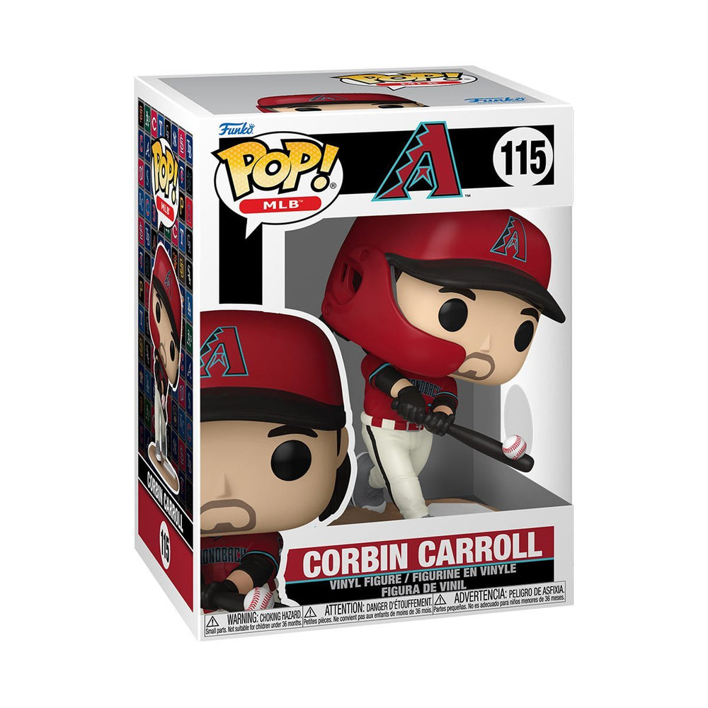 Funko POP! Arizona Diamondbacks - Corbin Carroll 115 (ONLINE ORDER ONLY)