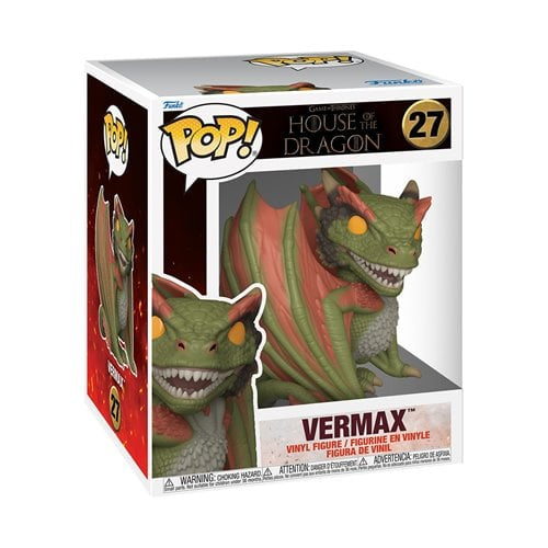 Funko POP! House of the Dragon: Vermax 27 (ONLINE ORDER ONLY)
