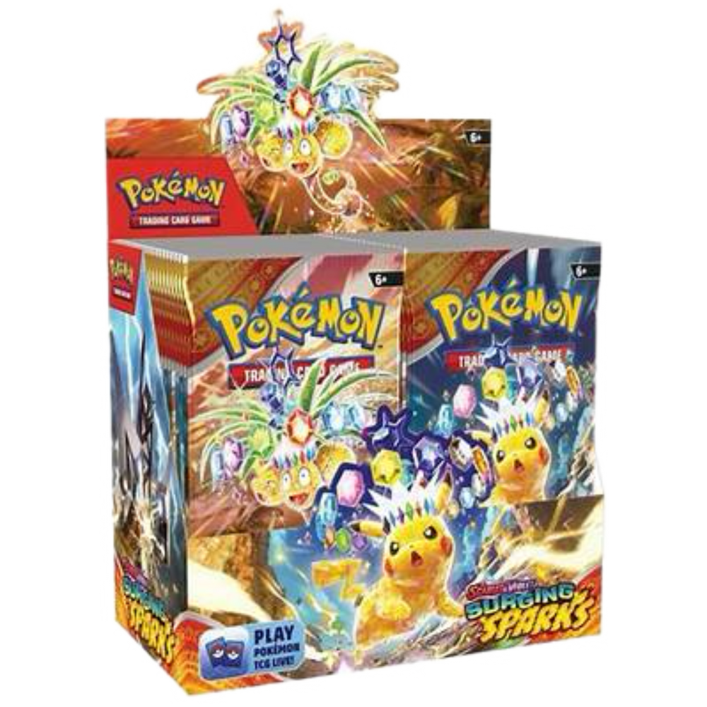 Pokemon TCG: Scarlet & Violet-Surging Sparks Booster Box (36 Packs) (Online Order Only)