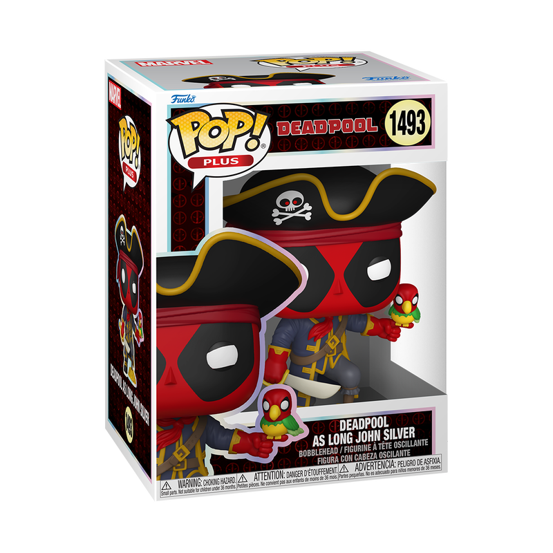 Funko POP! Plus: Deadpool as Long John Silver 1493 (ONLINE ORDER ONLY)