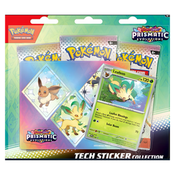 Pokemon TCG: Scarlet & Violet - Prismatic Evolutions Tech Sticker Collection (Online Order Only)